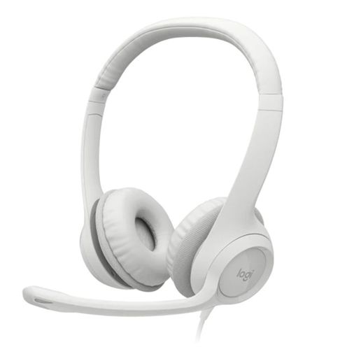 Logitech H390 USB Kablolu Stereo Kulaklık Beyaz (981-001286)