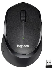 LOGITECH M330 Kablosuz Sessiz Siyah Mouse (910-004909)