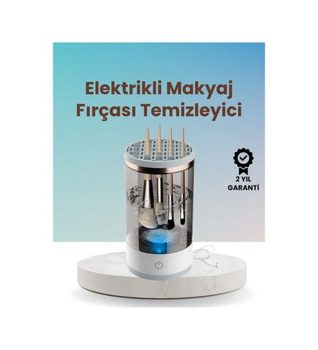 Luord Store 111141978 Usb Şarjlı Derin Temizlik Makyaj Fırçası Yıkama Makinesi