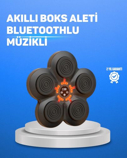 Luord Store TRİTHLTUCZZZMÜZİKBOXMAKİNESİ-3-BLNCCC Müzikli Boks Duvar Paneli Akıllı Işık Sistemli Refleks Ve Kondisyon Aleti Çok Renkli