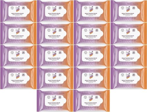 Lux Makyaj Temizleme Mendili Havlu 360 Yaprak (18PK*20)