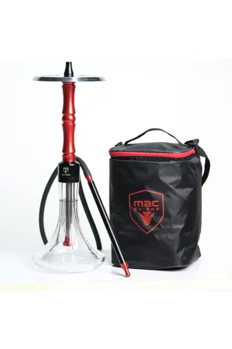 MAC SHISHA 1022 Mac Çantalı Big Tokyo Nargile Takımı Büyük Boy Nargile Seti Orijinal Ürün