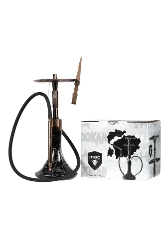 MAC SHISHA 5623 Bıg Hera Titan Büyük Boy Çelik Nargile Takımı