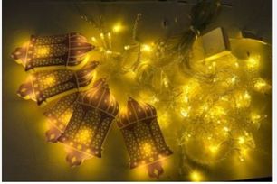 Magicline SNC-709-3 Animasyonlu Kandil Yıldız Set Led Perde Yılbaşı Süsü 60-90 Cm -3 Metre