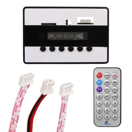 Magicvoice Mv-14907 Usb-sd-aux-bluetooth Mikrofonlu Kumandalı Ekranlı Oto Teyp Çevirici Dijital Player Board