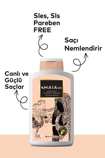 Maia mc maıaarganşam179 Argan Saç Bakım Şampuanı 400 Ml