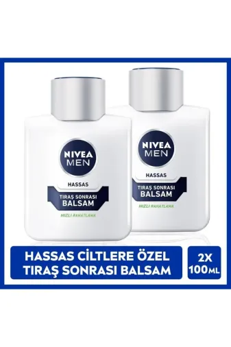 Mara NVEAMENBALSAM-2 Men Erkek Hassas Cilt Tıraş Sonrası Balsam 100 Ml X 2
