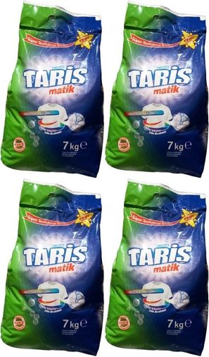 Matik Toz Çamaşır Deterjanı 28KG Renkli ve Beyazlar için (4PK*7KG) (212 Yıkama)