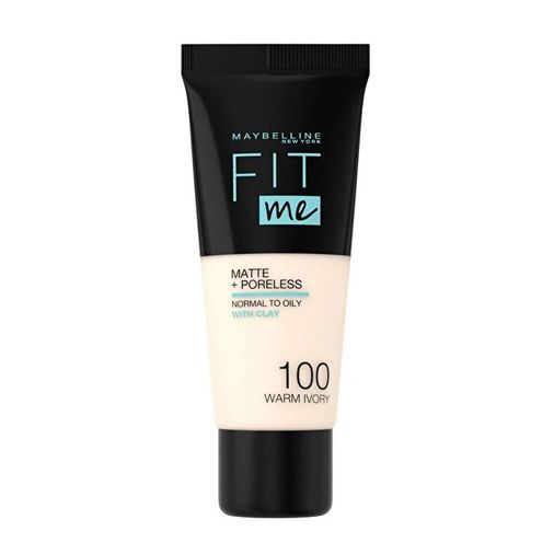 Maybelline New York ST21010205 Maybelline No:100 Warm Ivory 30 Ml Fit Me Matte+Poreless Fondöten
