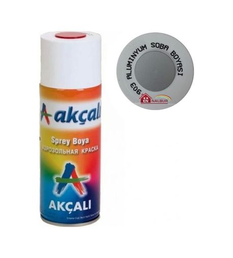 Mbb E-ticaret MEY018697393894013-BLMY Mey İthalat Akçalı Sprey Boya 400 Ml 903 Alüminyum Soba Boyası Çok Renkli