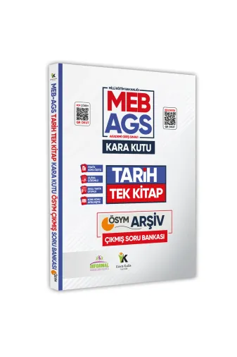 MEBAGSTarihTEKkd Meb-Ags Tarihin Kara Kutusu Tek Kitap Ösym Arşiv Çıkmış Soru Bankası Konu Özetli Dijital Çözümlü