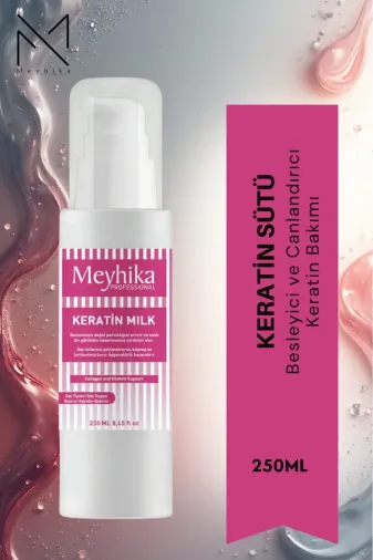 MEYHİKA PROFESSİONAL 2628291916 Tüm Saç Tiplerine Uygun Keratin Bakım Sütü 250 Ml