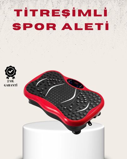 MEYTDUUCZZGLR560PLATESMASAJ-1-BLMY Mey İthalat Vücut Sıkılaştırmaya Yardımcı Titreşimli Fitness Platformu Diğer