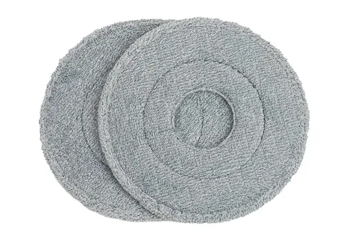 Mikrofiber Mop Yedek Bezi 2'li Yuvarlak