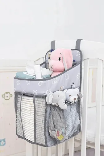 Moda West HBV000001BES1 Fonksiyonel Beşik Organizer Beşik Yanı Düzenleyici Beşik Çantası Beşik Yan Çanta Baby Regulator