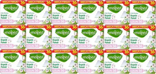 Molped Pure&Soft Hijyenik Ped Uzun 648 (18PK*36) Adet Mega Pk