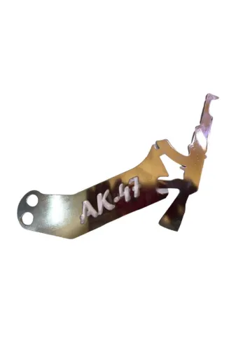Monero CKDMR005 Motosiklet Modifiye Çeki Demiri Ak-47 Nikel