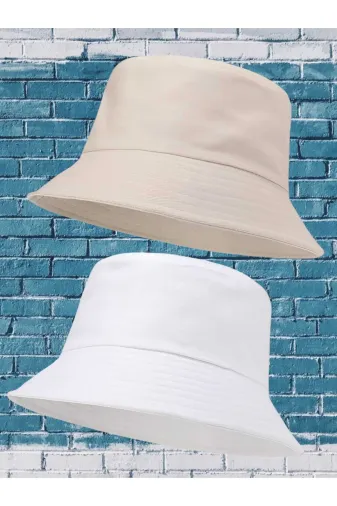 Mood Agenda TYB2489634860170414510 Unisex Uv Korumalı Pamuku Bucket Şapka
