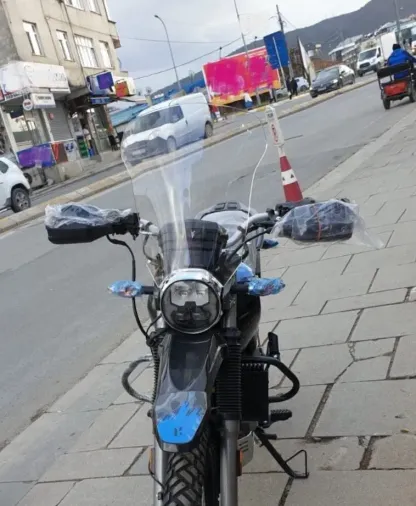 MOTOCAM Hero X Pulse Ön Cam 2020-2026 Model 46cm Şeffaf Renkli 4mm