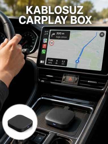 motto ticaret 132218301 Mey İthalat Bluetooth 5.0 Kablosuz Android Auto Araç İçi Adaptör Yeni Nesil