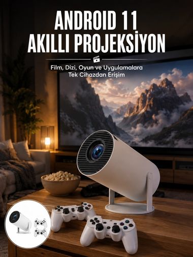 motto ticaret 133056523 Mey İthalat 4K Wireless Çift Kollu Kumandalı Oyun Projeksiyonu Retro Video Oyunu Yeni Nesil