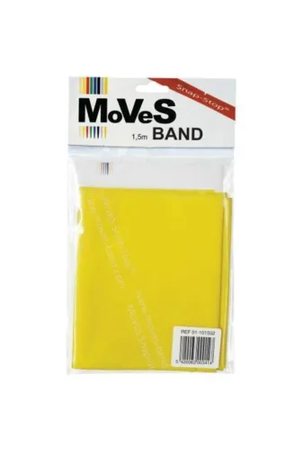 MoVeS Msd mvs123456 Moves Band 1,5 Metre Gold Egzersiz Ve Pilates Direnç Bandı Sarı Renk