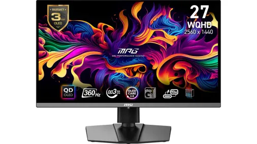 MSI MPG 271QRX QD-OLED 26.5" Gaming Monitör