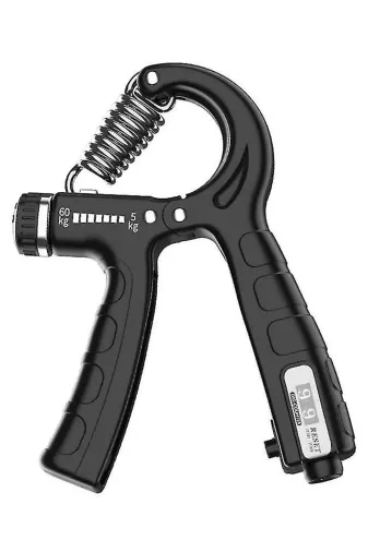 MultiFlexPro FJ11 El Yayı Büyük Boy Sayaçlı 5-60 Kg Arası Ayarlanabilir Dirençli El Bilek Güçlendirme Spor Aleti