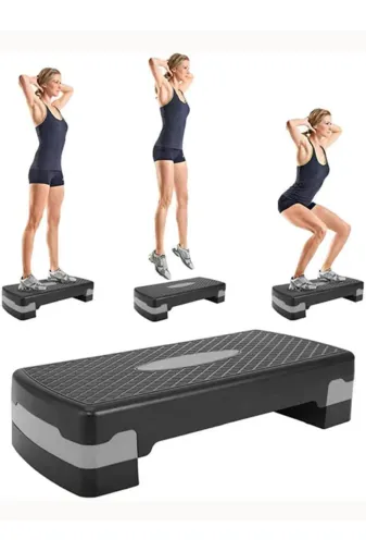 MultiFlexPro MFSTP Step Tahtası 2 Kademeli Yükseklik Ayarlı Fitness Egzersiz Aleti 200Kg Kapasiteli