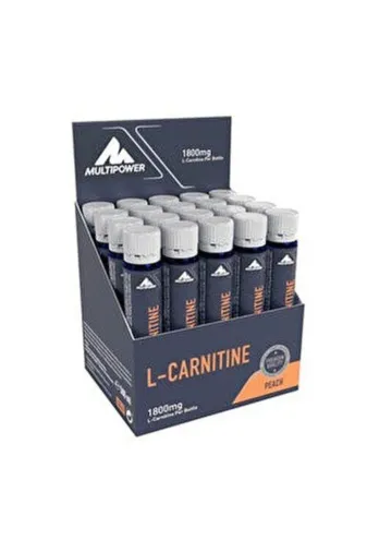 Multipower 37680 L-Carnitine Liquid Forte 1800 Mg 20 Ampul