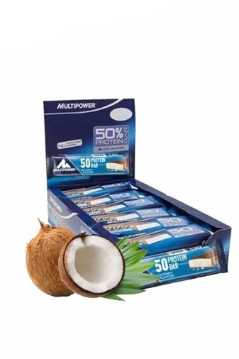 Multipower MYByüzdeelli %50 Protein Hindistan Ceviz Aromalı Bar 50 Gr Protein Bar Enerji Yağ Karbonhidrat Güç