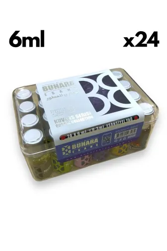 MyReal hczbhr005 6 Ml Buhara Kuvars Serisi Hediyelik Dağıtmalık Esans 24'lü
