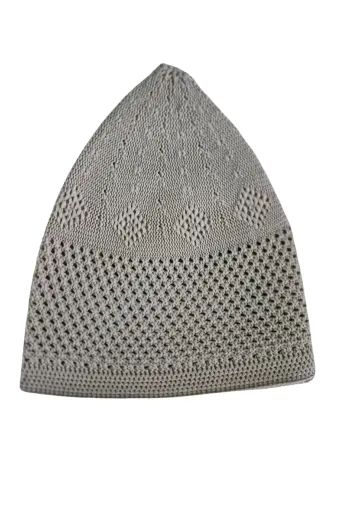 MyReal hcztk003 Soft Örgü Zirkon Namaz Takkesi