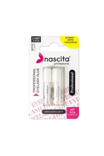 Nascita NASEYEGLUE02 2 Li Kirpik Yapıştırıcısı (Beyaz) - 02