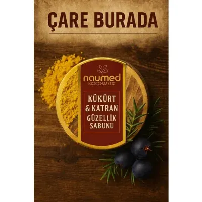Naumed Biocosmetic - Kükürt & Katran Özlü Güzellik Sabunu