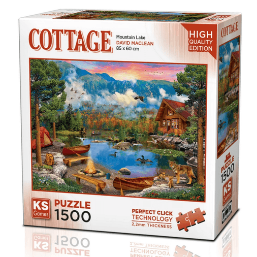 NessiWorld Mountain Lake Puzzle 1500 Parça 22036
