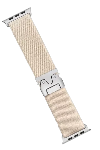 Newface Apple Watch 42mm Forest Kumaş Kordon - Krem