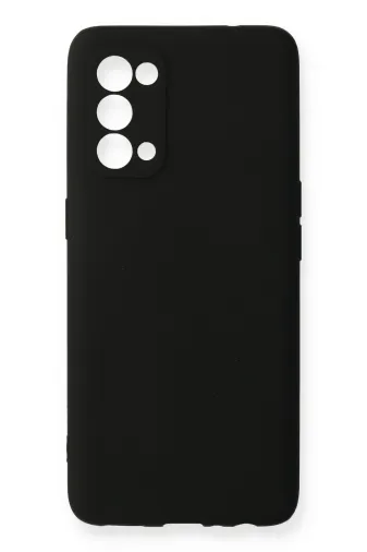 Newface Oppo Reno 5 Pro Kılıf First Silikon - Siyah