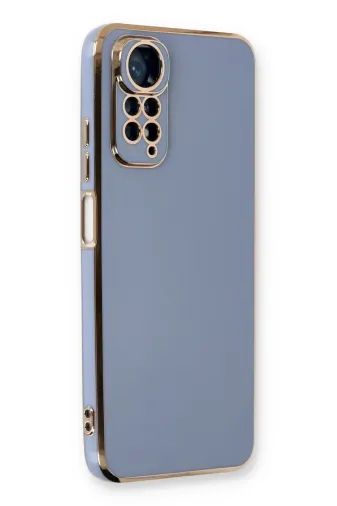 Newface Xiaomi Redmi Note 11 Kılıf Volet Silikon - Mavi