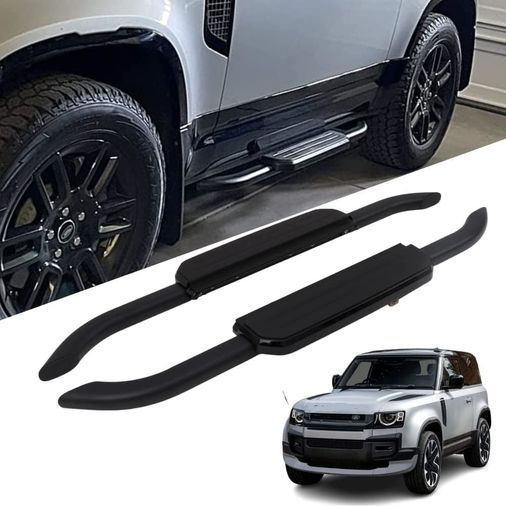 Niken 42616084 Land Rover Defender 90 Siyah Yan Basamak 2020 Sonrası Oem Model