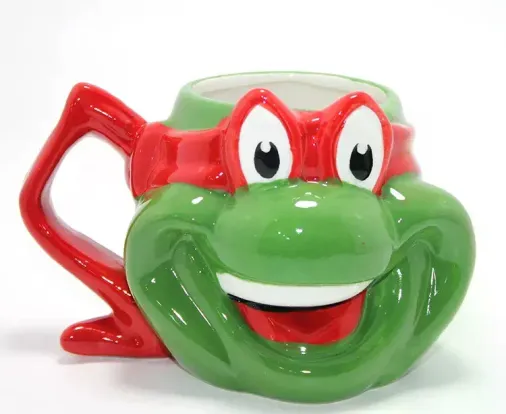 Ninja Kaplumbağalar Raphael 3d Kabartmalı Kupa Bardak Alk4540