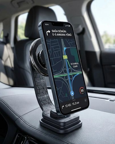 Nm-store TKNUCZZZZJ11TELEFONTUTUCU-4MKR Manyetik Araç Telefon Standı Katlanabilir Telefon Tutucu Diğer