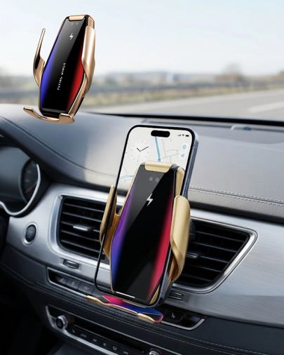 Nm-store TRİTHLTUCZZZS7SENSÖRLÜTELEFONTUTUCU-1-BLNCCC Akıllı Araç İçi Telefon Tutucu Kablosuz Şarj Ve Otomatik Açılır Kapanır Sistem