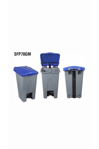 NOSSA TYC00304530731 Pedallı 70 Lt Çöp Kovası