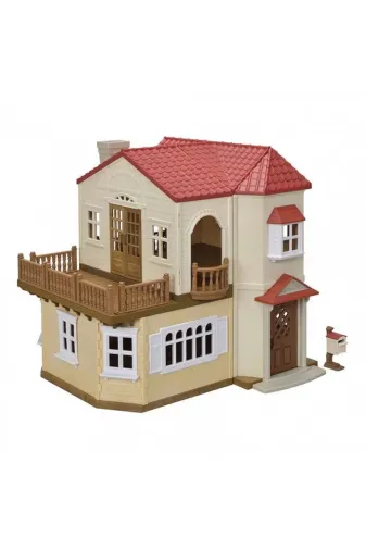 NW NessiWorld tysxmlESF5708 Sylvanian Families Oyun Odalı Işıklı Şehir Evi 5708