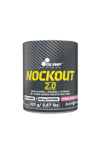 Olimp OLIMP0030 Nockout 2.0 305 Gr Pre-Workout 50 Servis