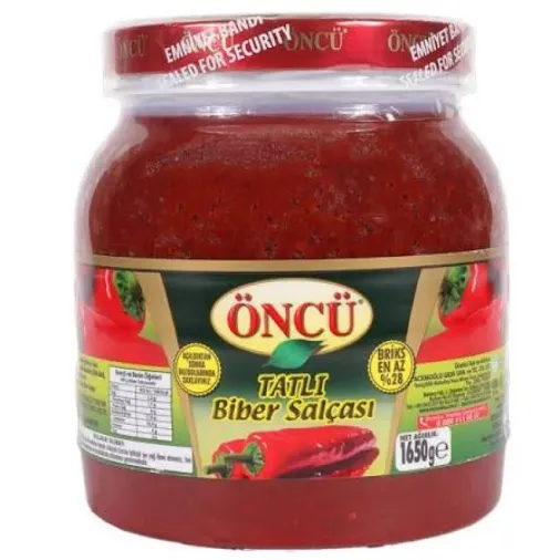 ÖNCÜ TATLI BİBER SALÇASI 1650 GR