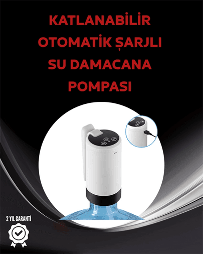 Otomatik Şarjlı Daana Pompası Ev Ofis Kamp Kullanım