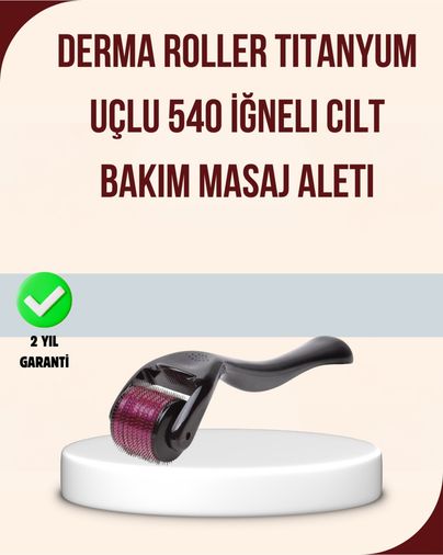 özssa 120087734 Titanyum Mikro İğneli Dermaroller 1 Mm Kırışıklık Ve Leke Karşıtı