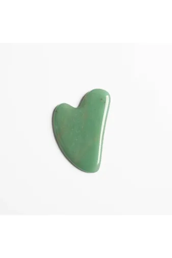 Paleo PLMAVGU000808 Aventurin Gua Sha Doğal Taş Masaj Aleti